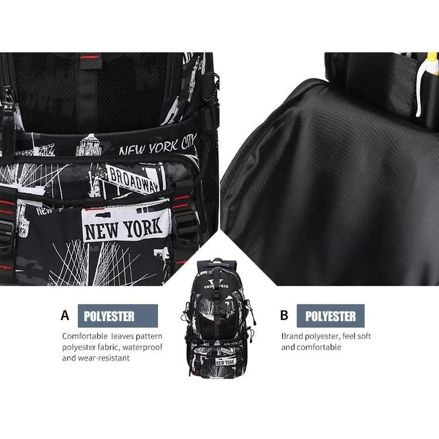 Backpack USB Charging <br> Oxford