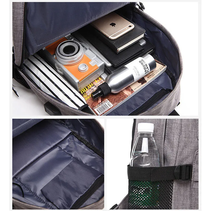 Backpack USB Charging <br> Oxford