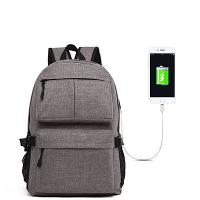 Backpack USB Charging <br> Oxford