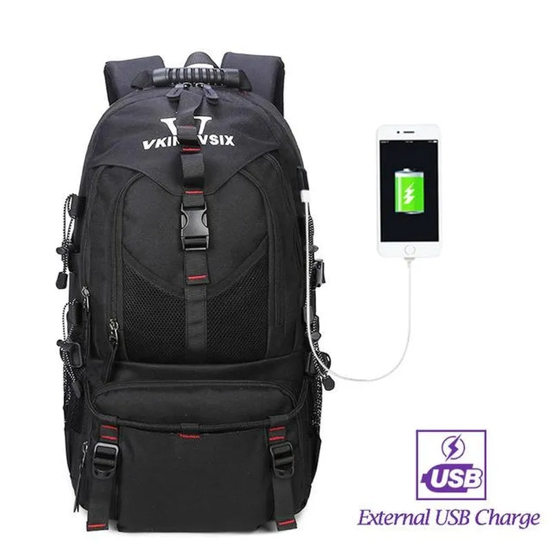 Backpack USB Charging <br> Oxford