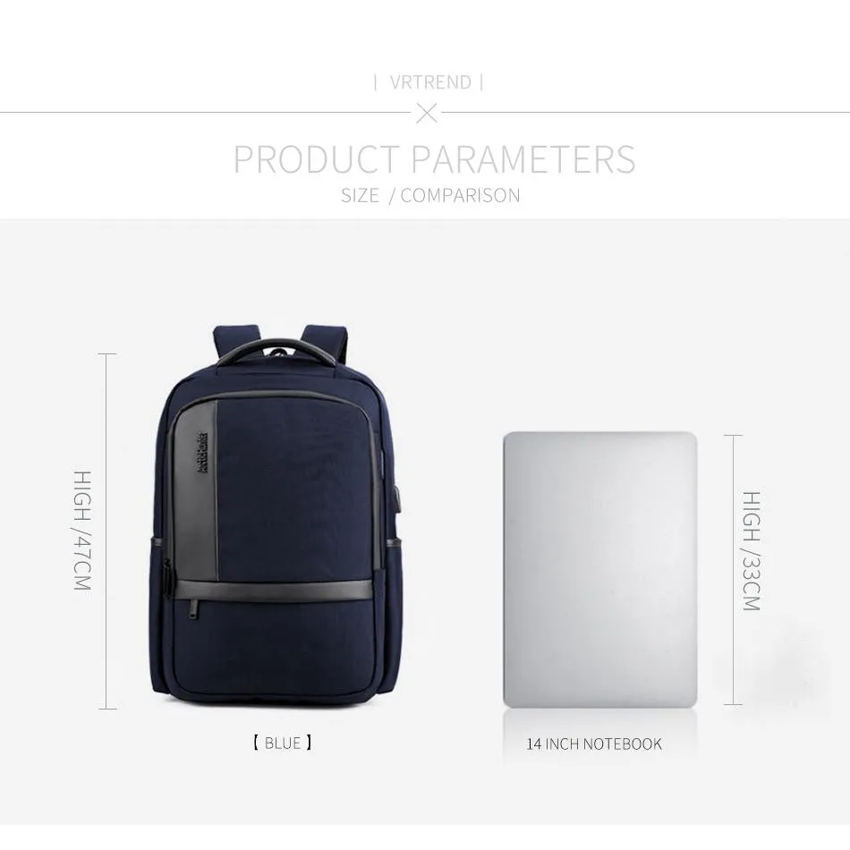 Backpack USB Charging <br> Oxford