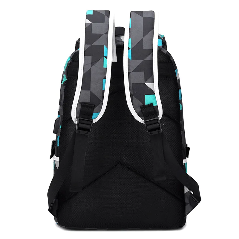 Backpack USB Charging<br> Oxford