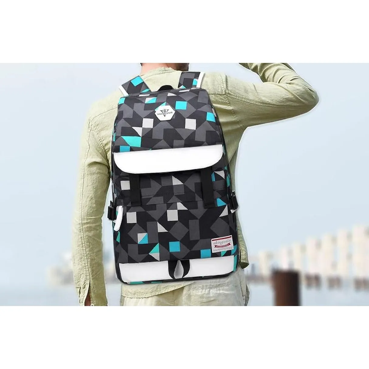 Backpack USB Charging<br> Oxford