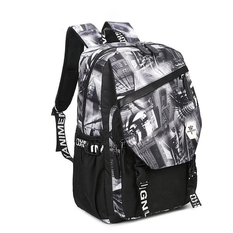 Backpack USB Charging<br> Oxford
