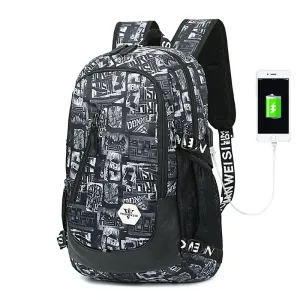 Backpack USB Charging<br> Oxford