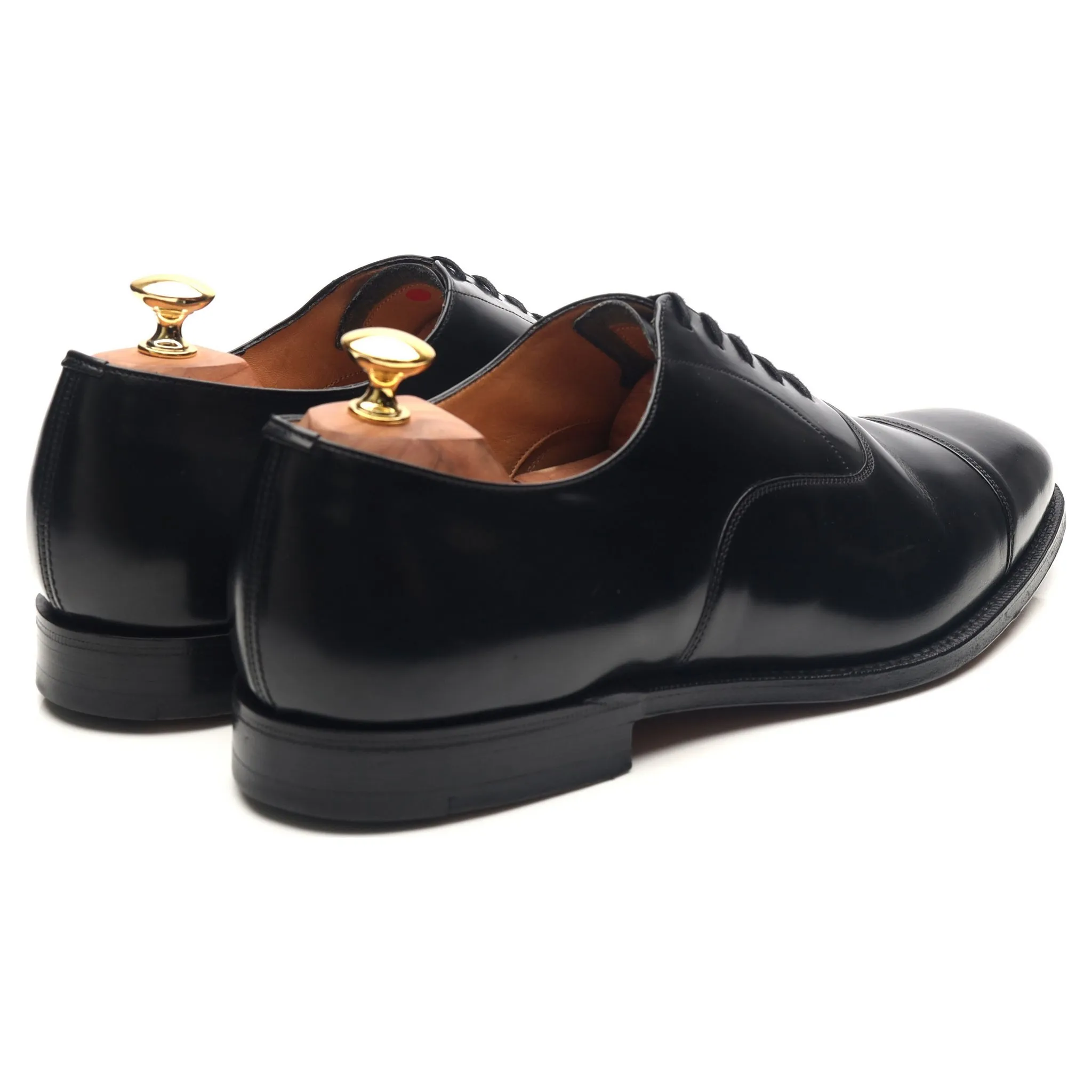 'Balmoral' Black Leather Oxford UK 10.5 G