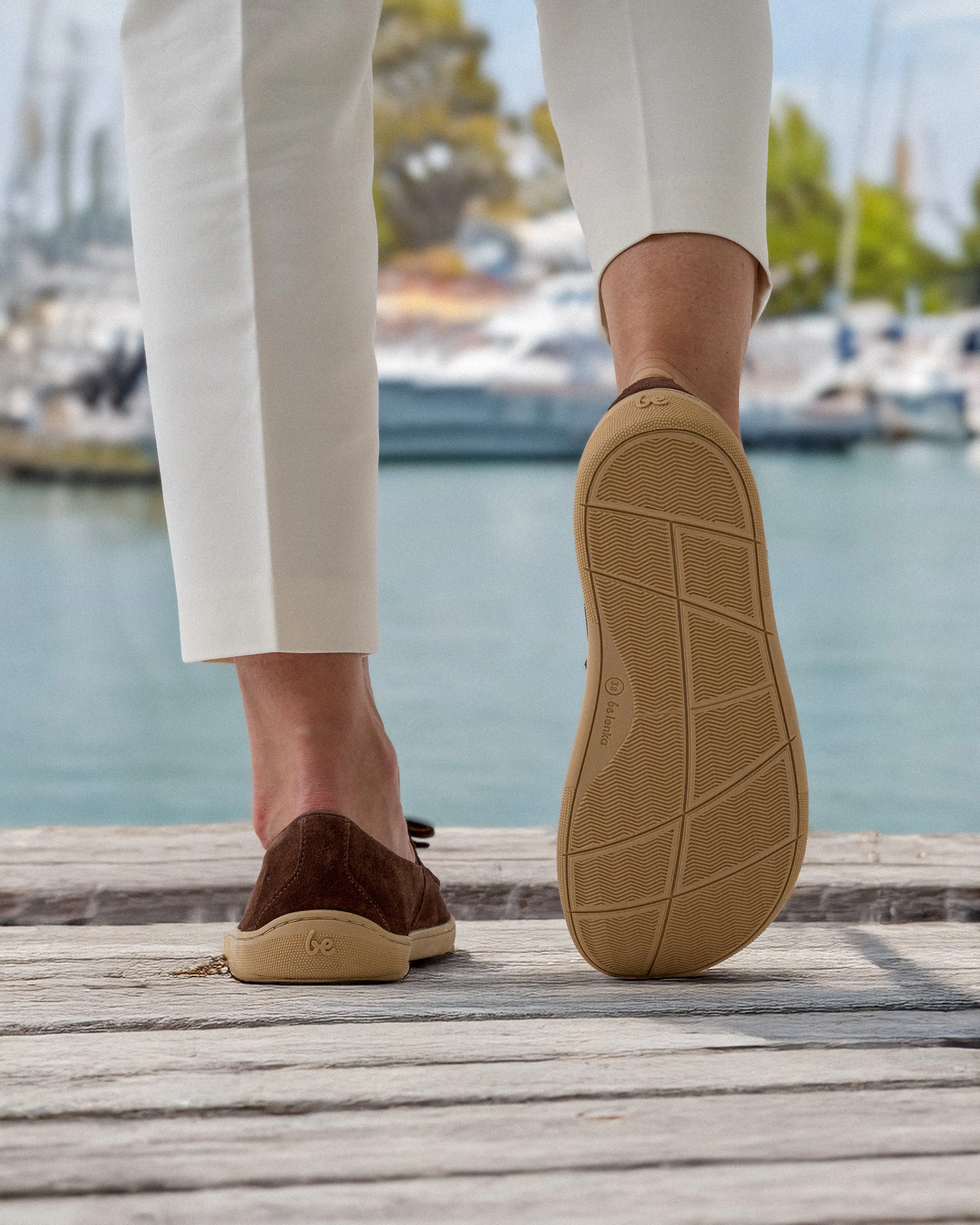 Barefoot Moccasins Be Lenka Aphrodite - Dark Brown