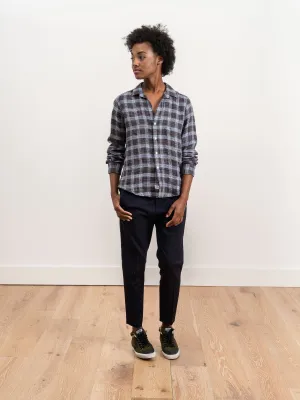 barry shirt - blue/red/green plaid