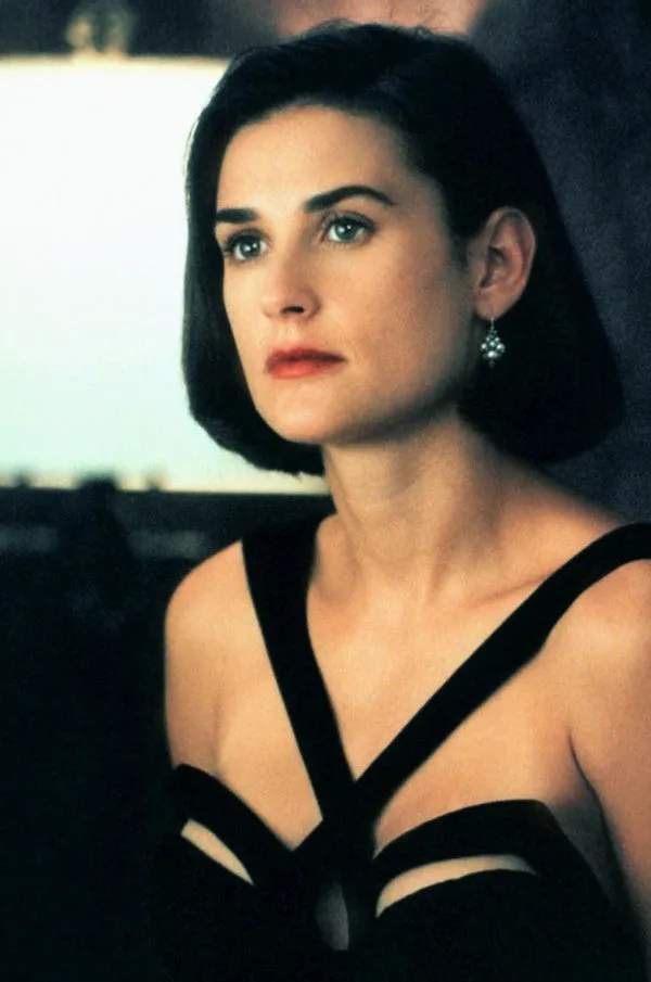 Black Demi Moore Dress Formal Prom Dress