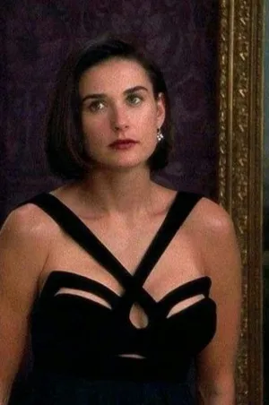 Black Demi Moore Dress Formal Prom Dress