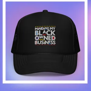 Black Owned Business Trucker Hat