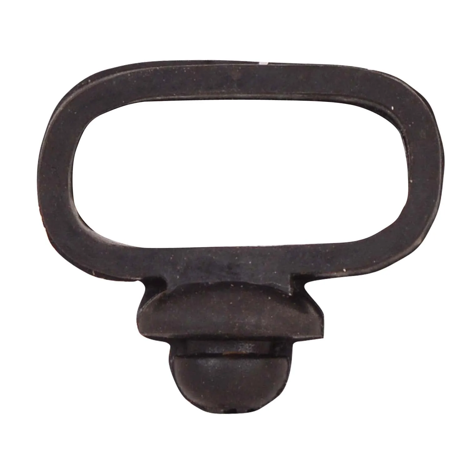 Black Rubber Front Mudguard Speedometer Cable Guide