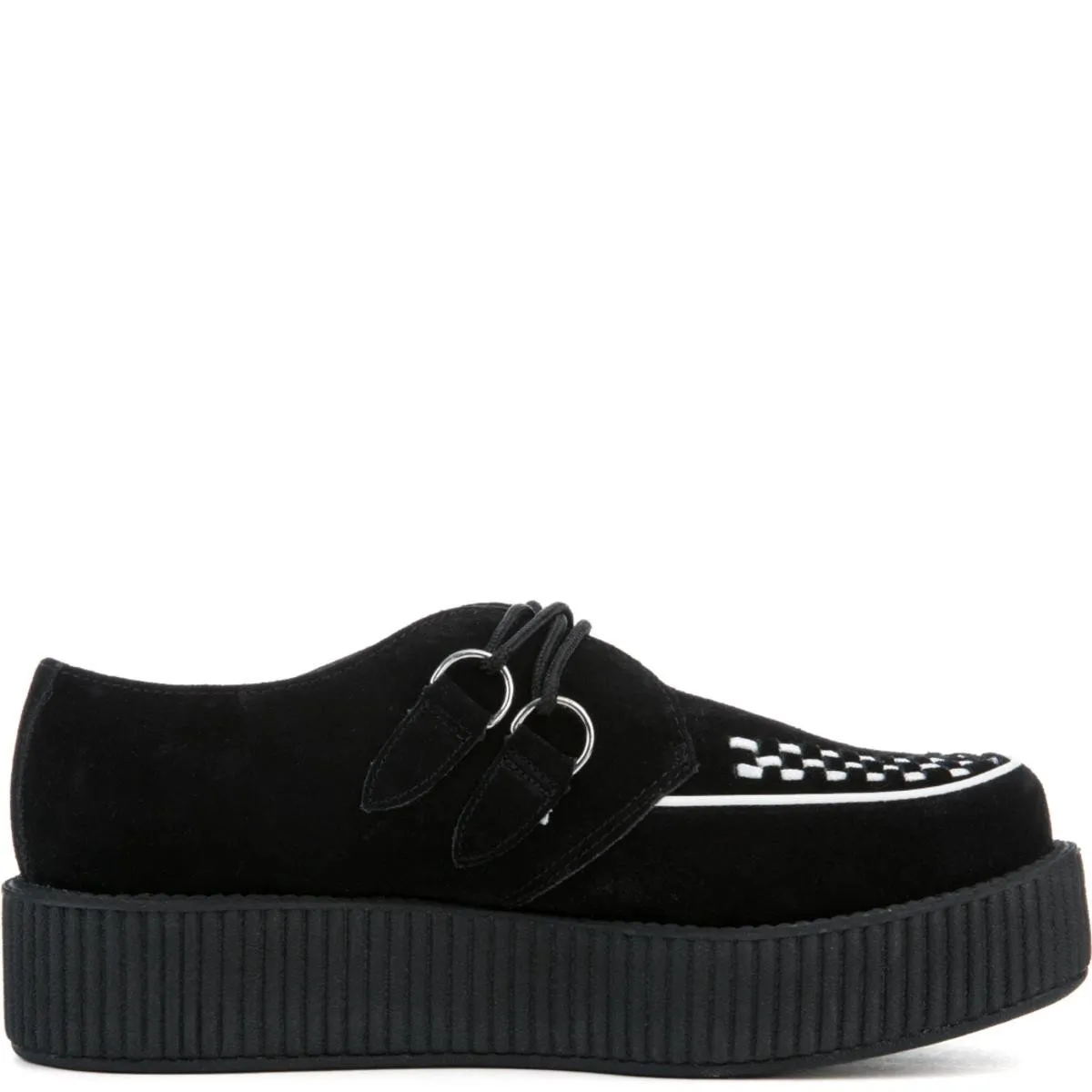 Black Suede/White Viva Mondo Creeper  BLACK