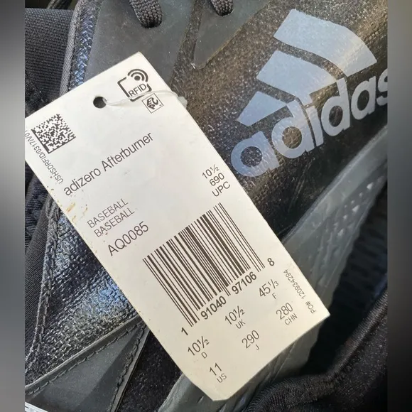 BNWT’s adizero adidas’s afterburner baseball cleats | athletic shoes