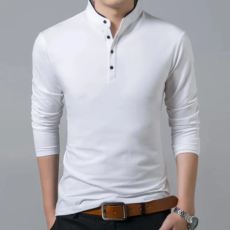 Breathable Long Sleeve Polo