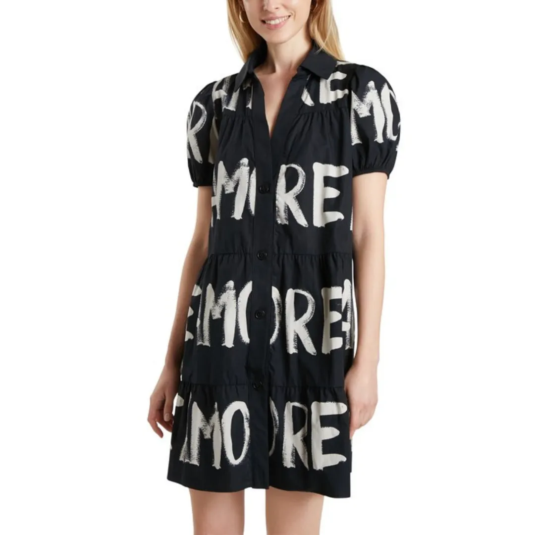 Brixton Short Cotton Shirt Dress - AMORE