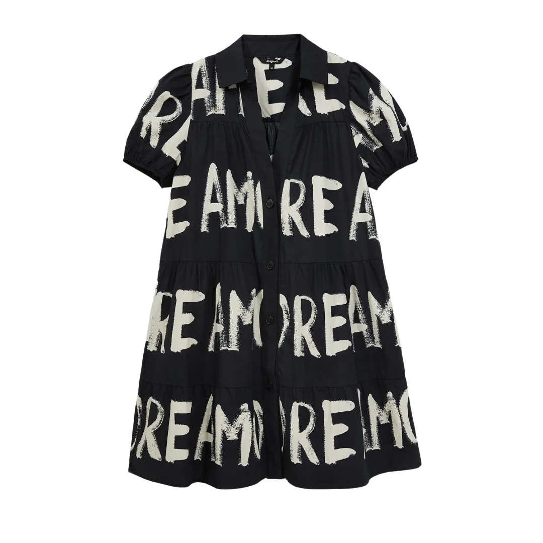 Brixton Short Cotton Shirt Dress - AMORE