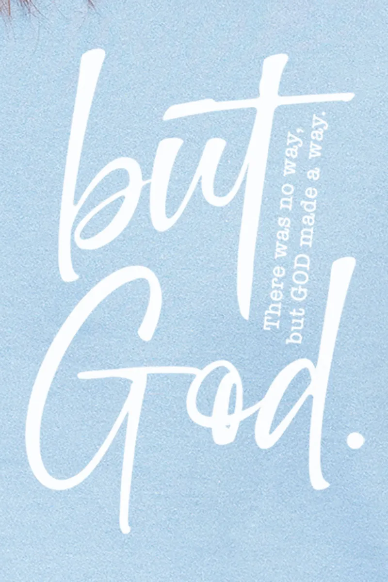 But God Heavy-weight Crew Sweatshirt