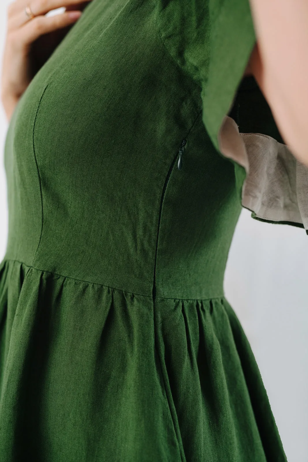 Butterfly Sleeve Dress, Short Sleeve, Whimsical