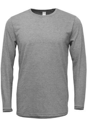 Cakes And Bows Christmas Adult Soft-Tek Blend Long Sleeve Tee