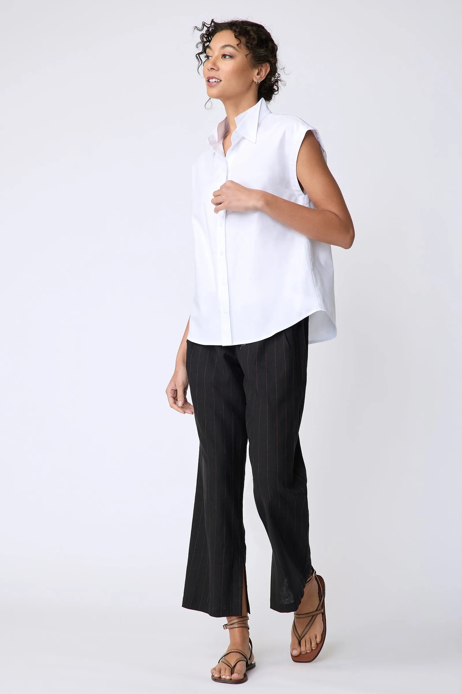 Candice DC Shirt - White Oxford