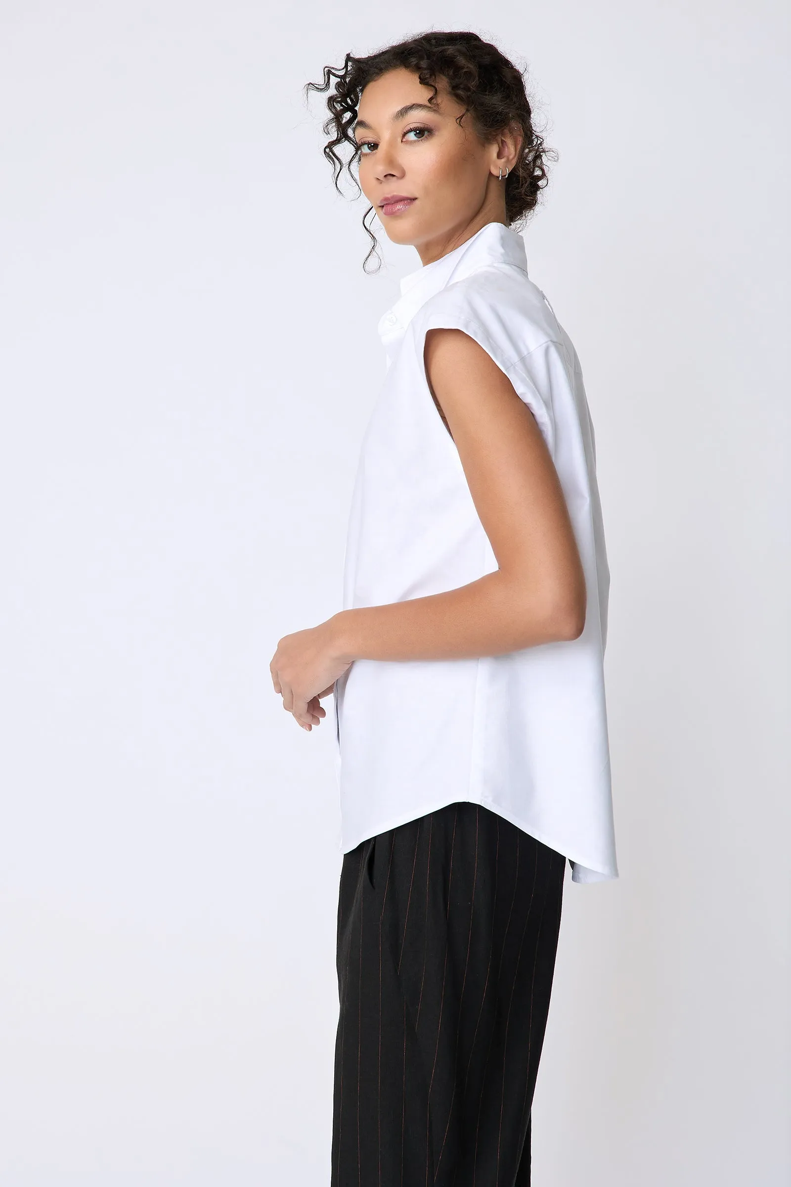 Candice DC Shirt - White Oxford