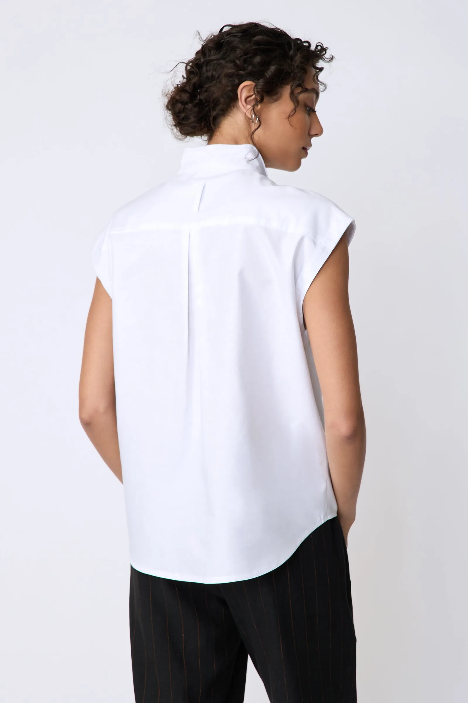 Candice DC Shirt - White Oxford