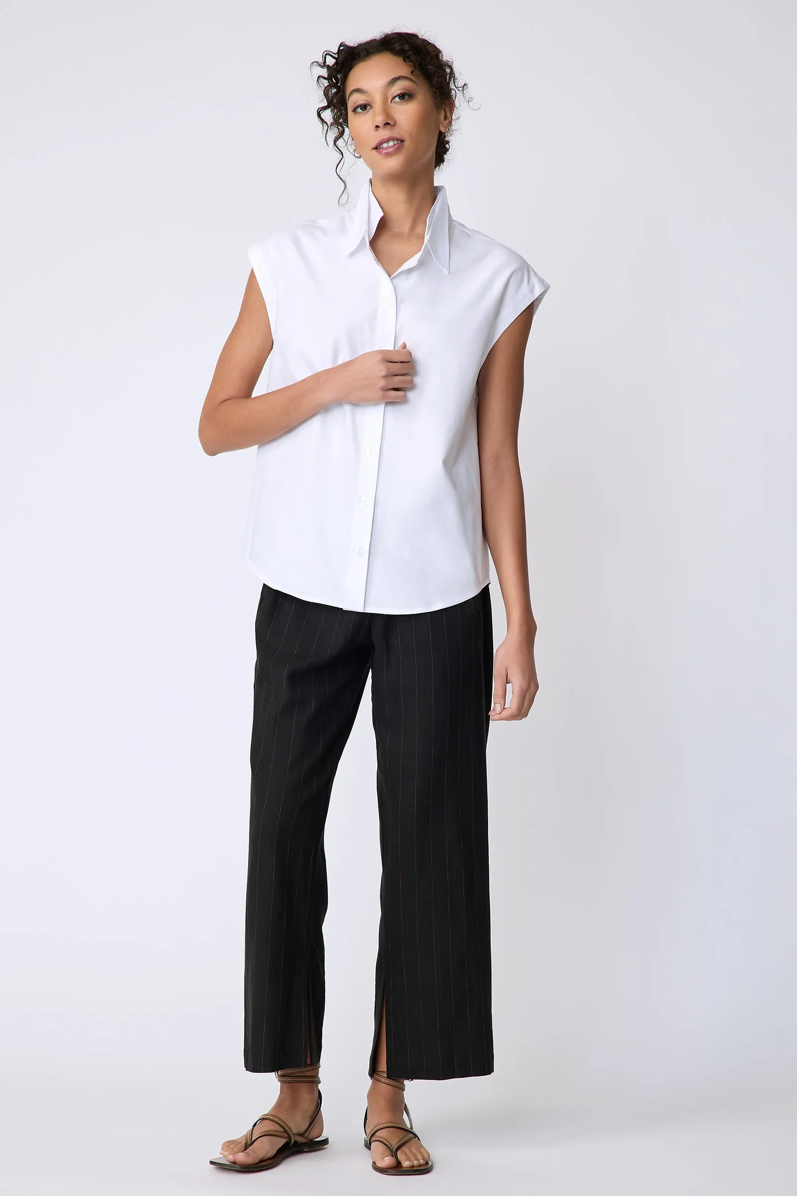 Candice DC Shirt - White Oxford