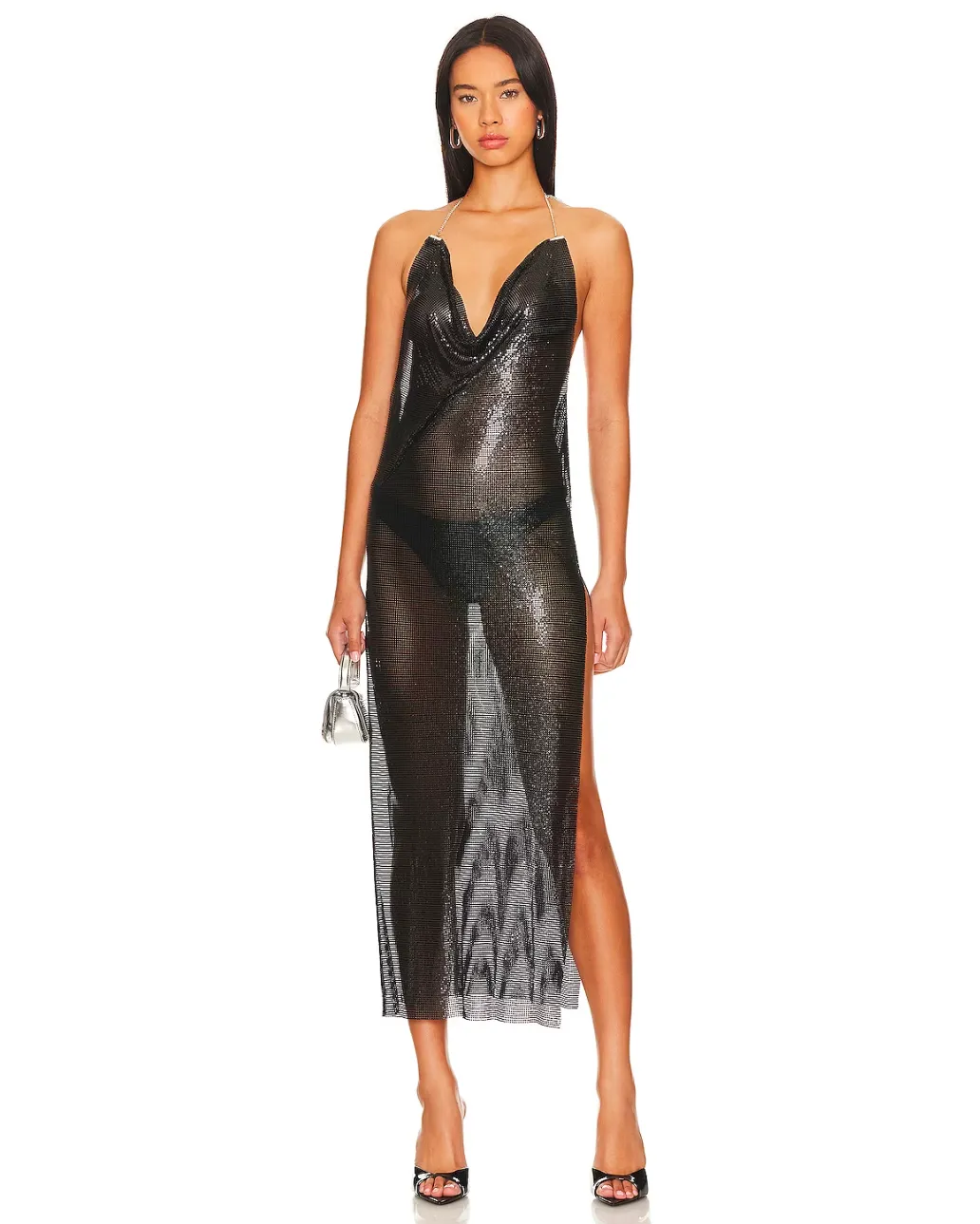 CHAINMAIL MAXI DRESS