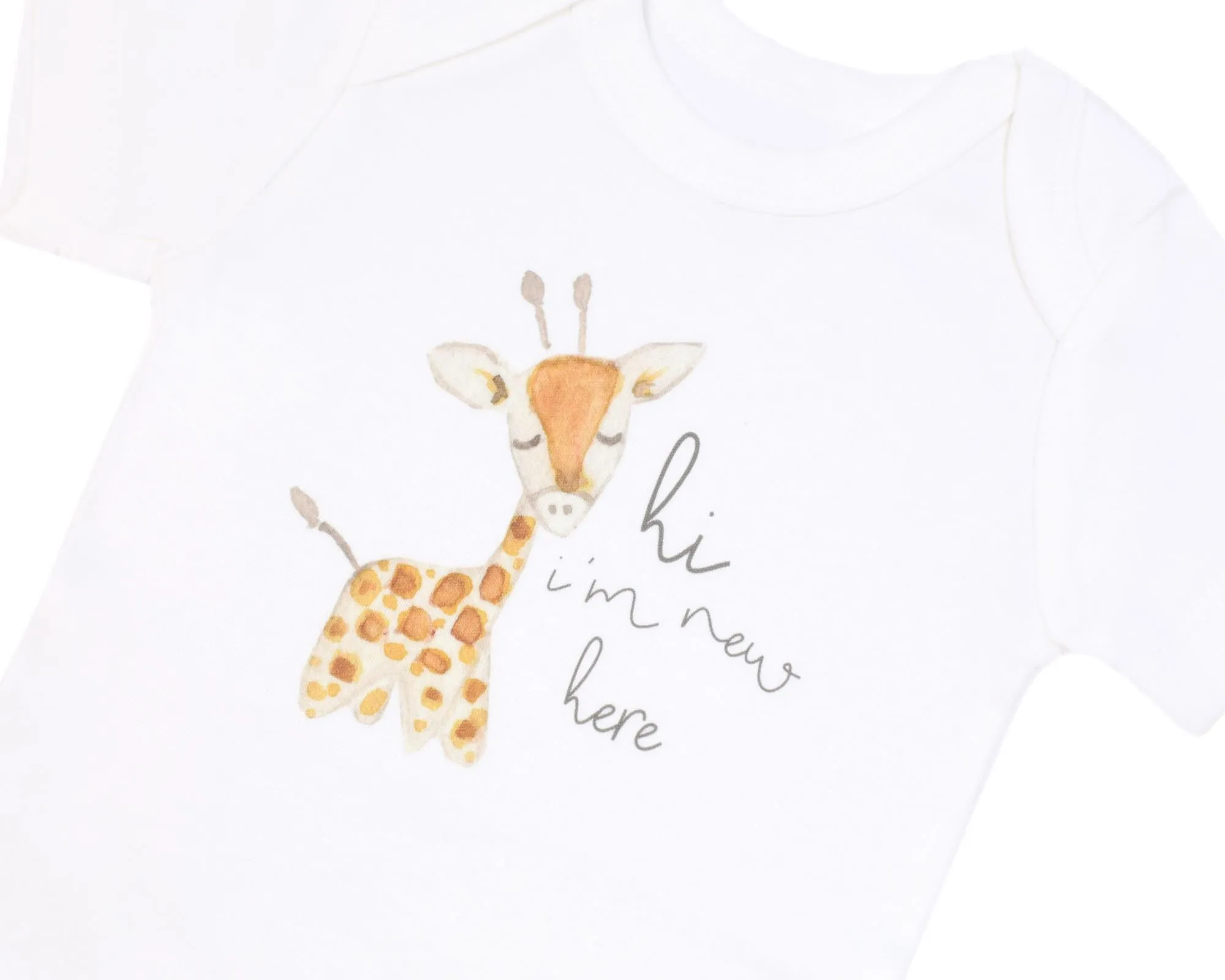 Charley the Giraffe  |  Organic Baby Boy Set