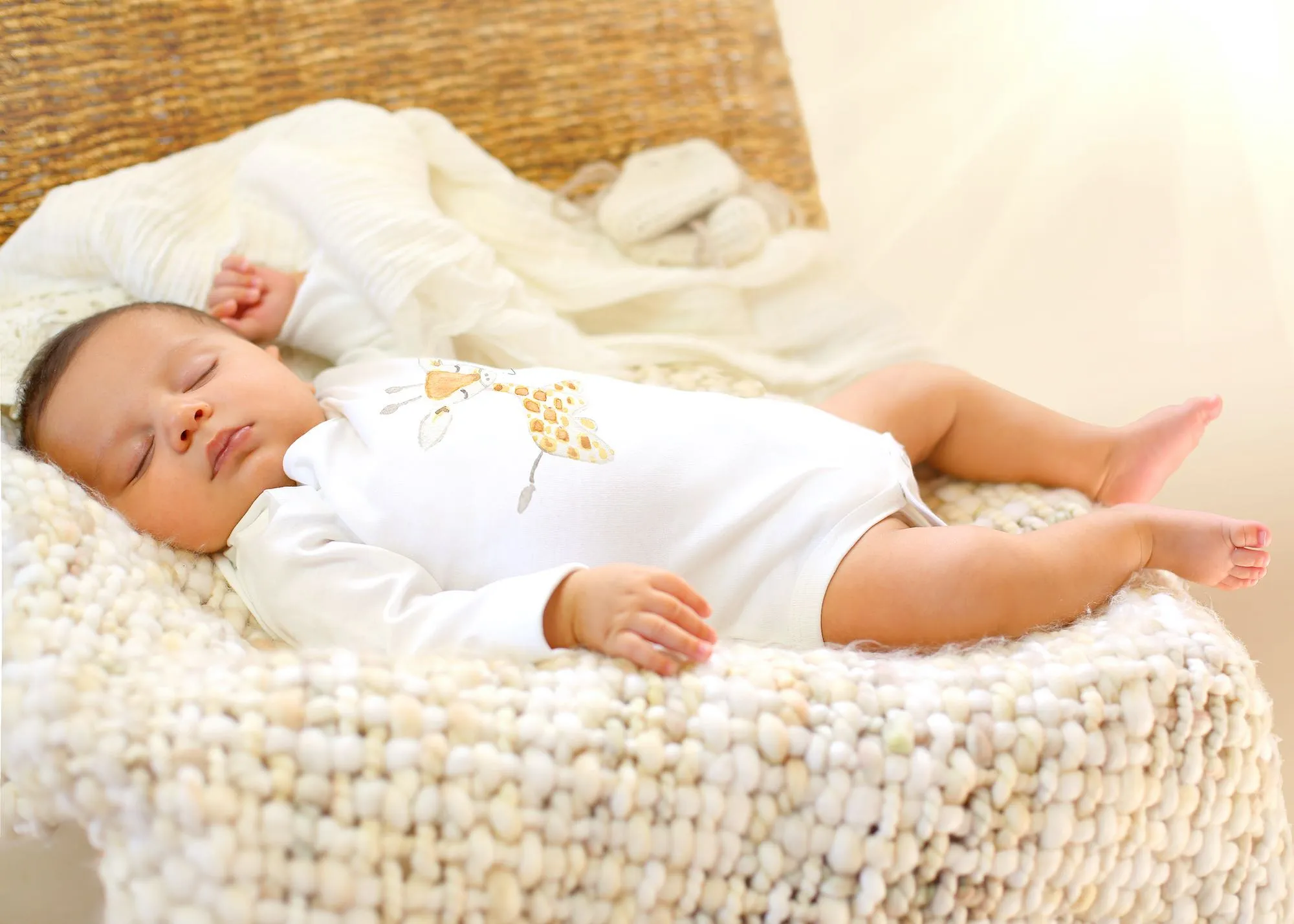 Charley the Giraffe  |  Organic Baby Boy Set
