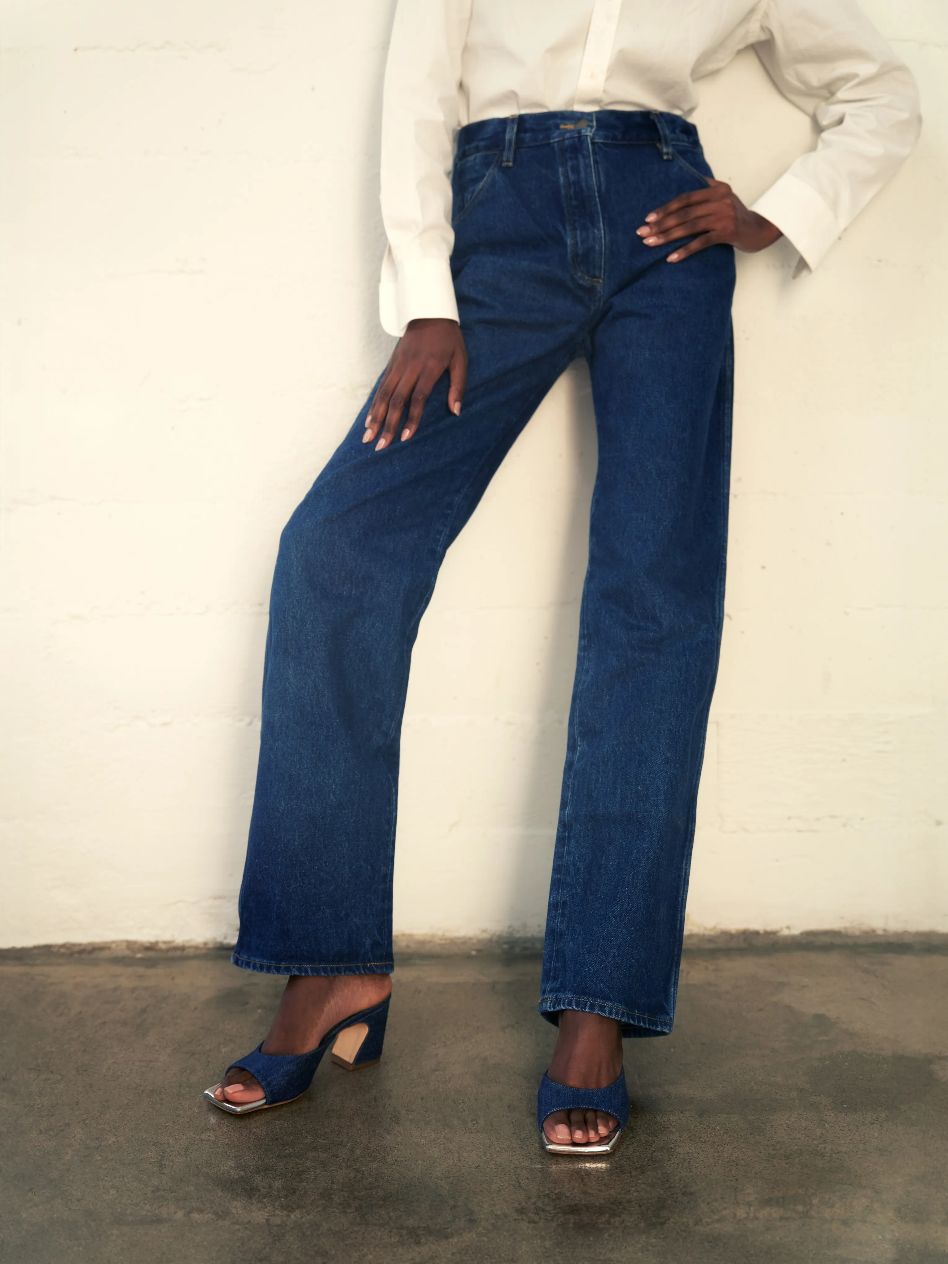 Chester Mule in Denim