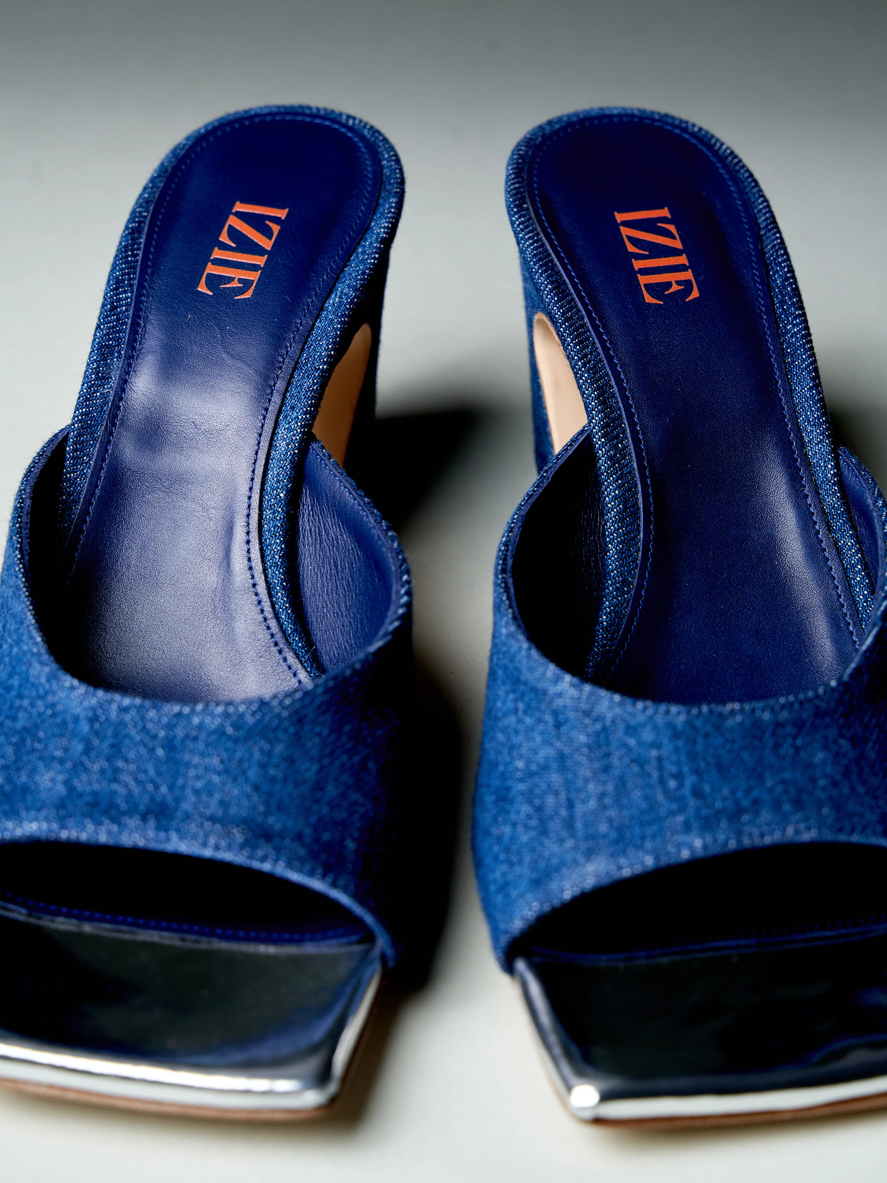 Chester Mule in Denim