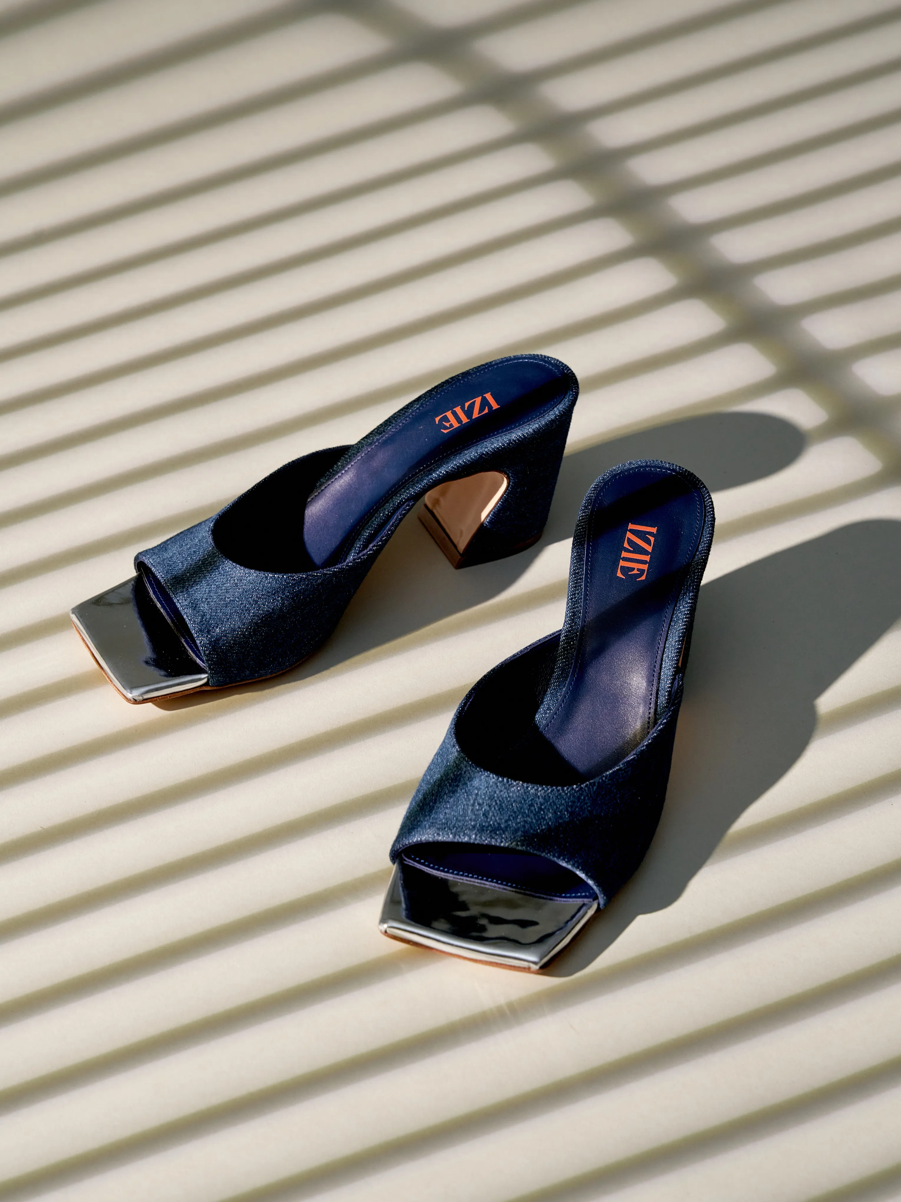 Chester Mule in Denim