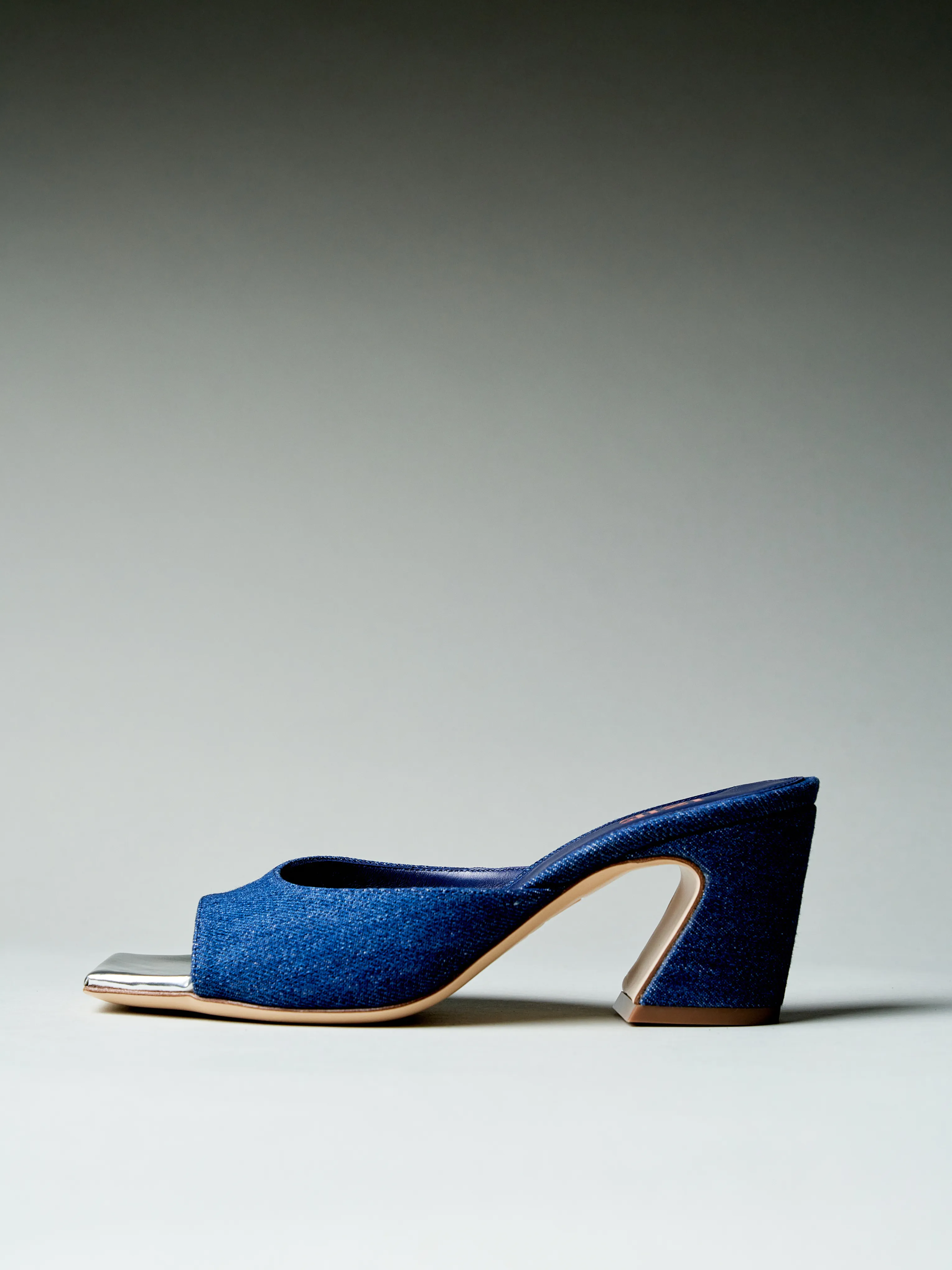 Chester Mule in Denim