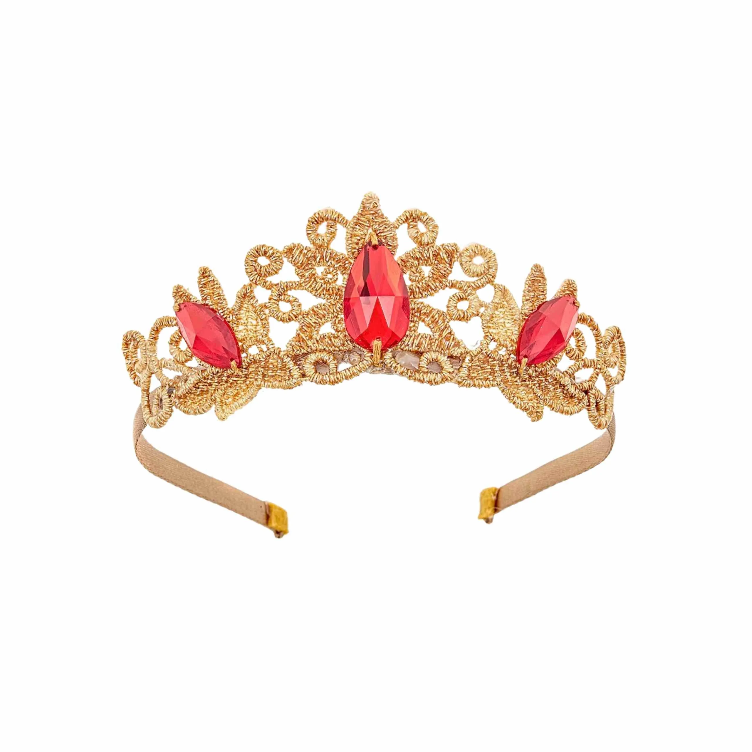 Chloe Princess Crown - Red - Wholesale