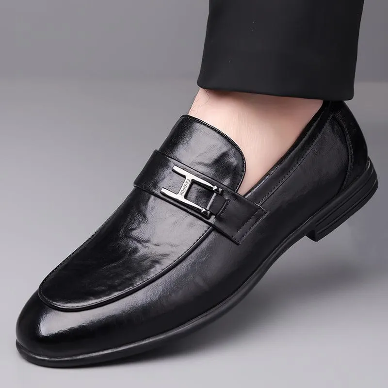 Chrisptoher Mosley Everton Leather Loafers