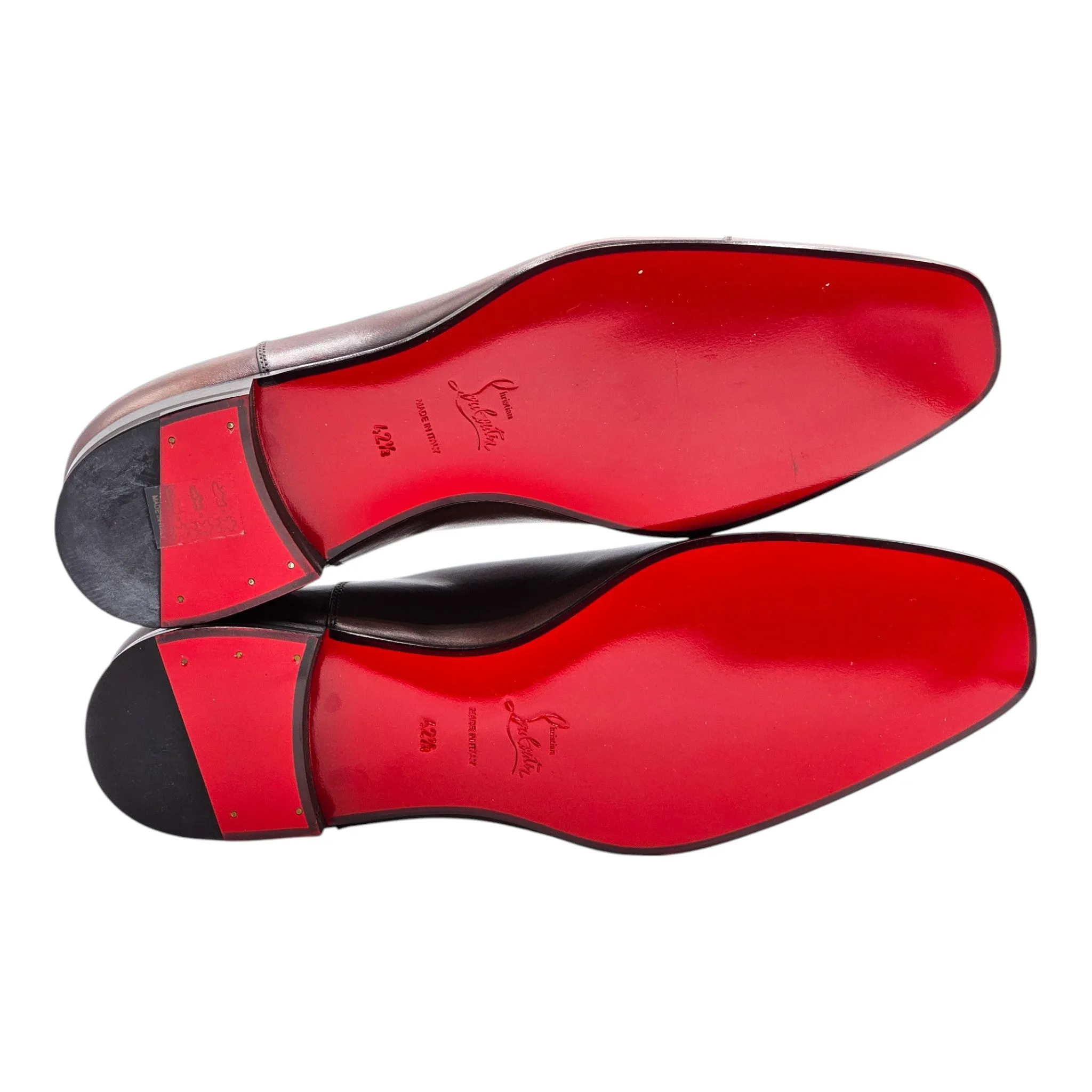 Christian Louboutin Greggo Oxford Shoes - Leather - Brown 42.5