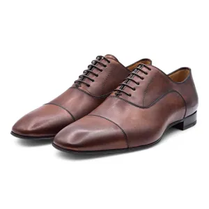 Christian Louboutin Greggo Oxford Shoes - Leather - Brown 42.5
