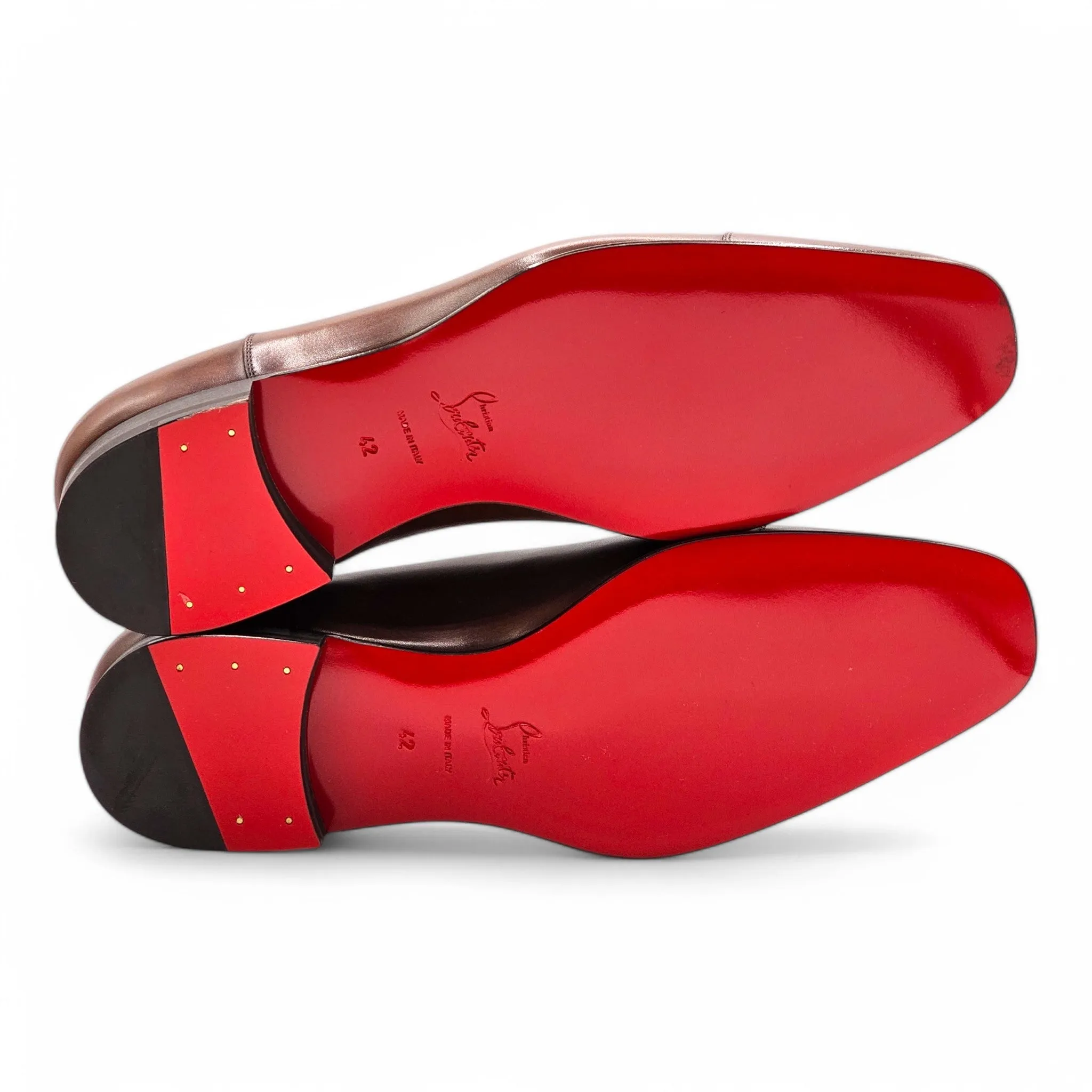 Christian Louboutin Greggo Oxford Shoes - Leather - Brown 42
