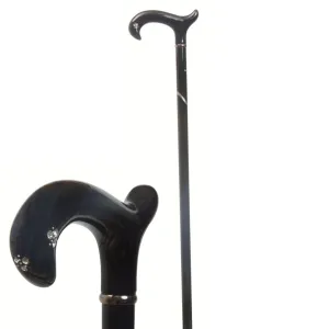 Classic Canes - Ladies Swarovski Elements Derby Walking Stick