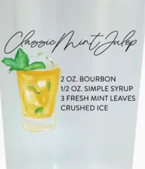 Classic Mint Julep Recipe Frosted Cups - Derby