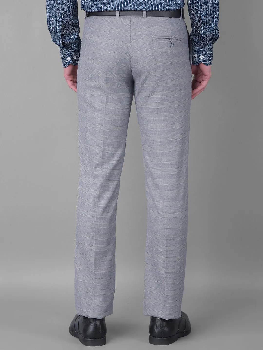 COBB GREY ULTRA FIT FORMAL TROUSER
