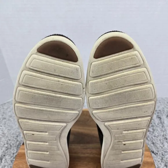 Cole Haan OriginalGrand Gray Knit Business Casual Saddle Oxford Sneaker Men 11 M