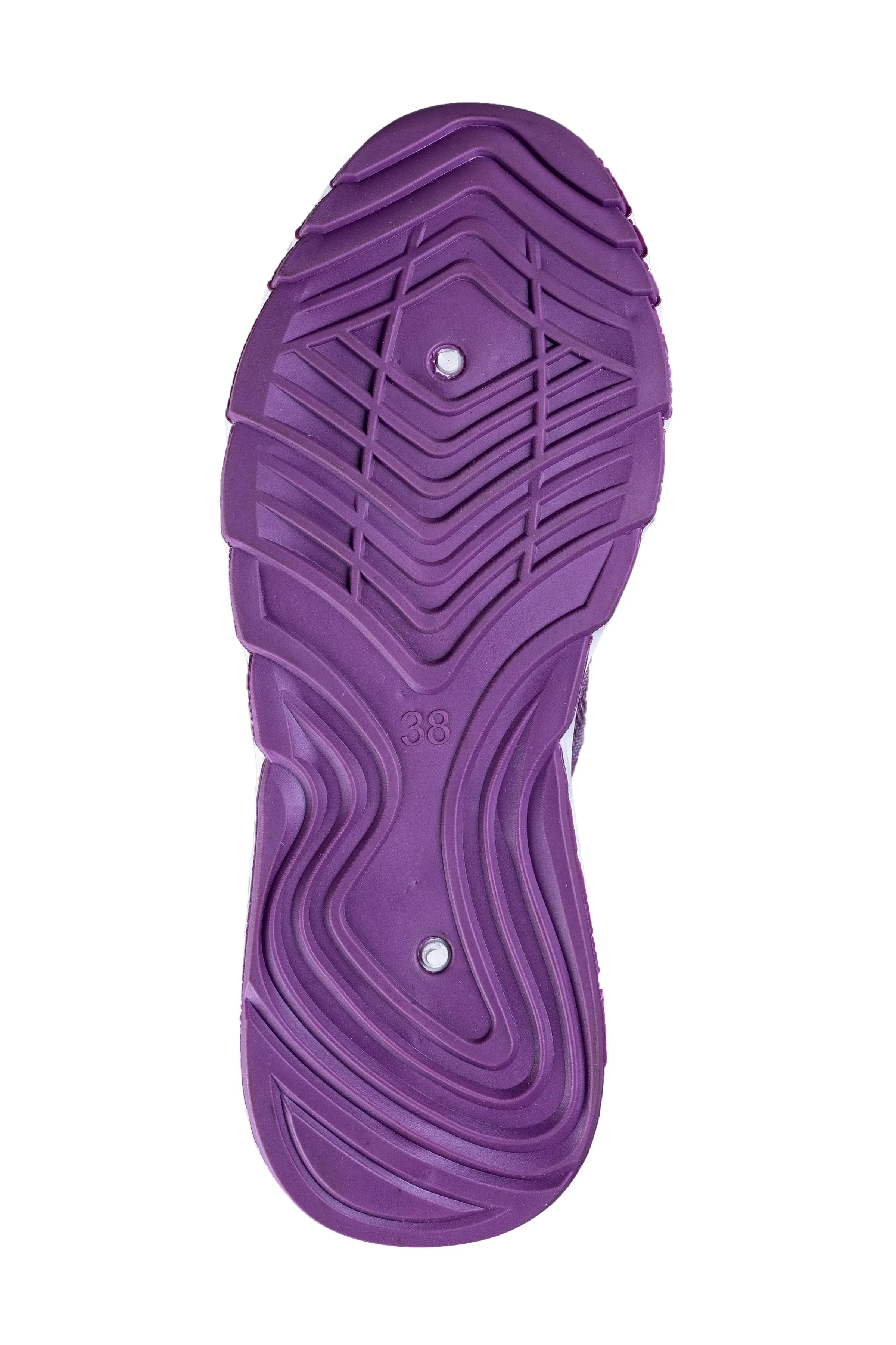 Comfort Walk Ladies Purple Sports Shoe