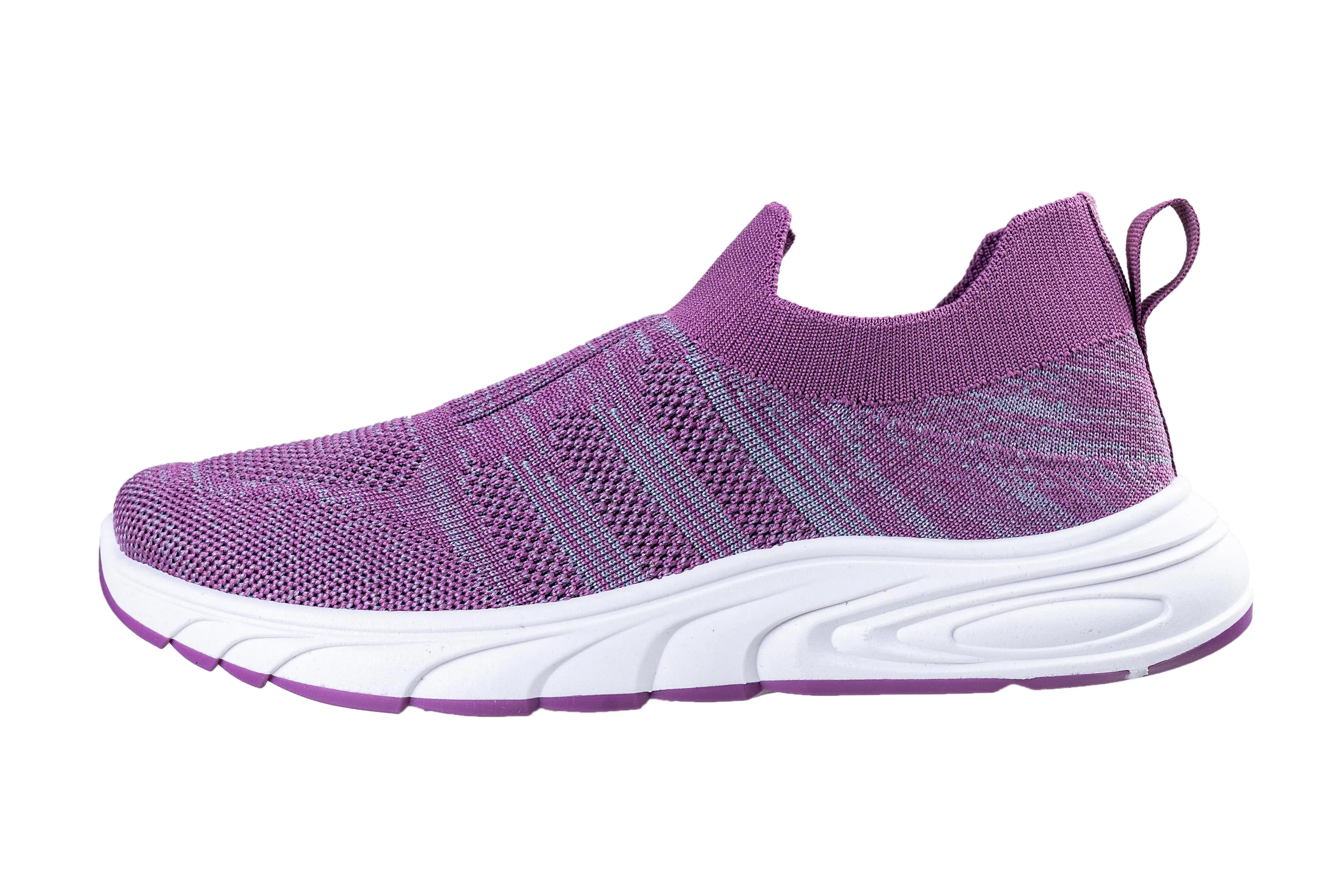 Comfort Walk Ladies Purple Sports Shoe