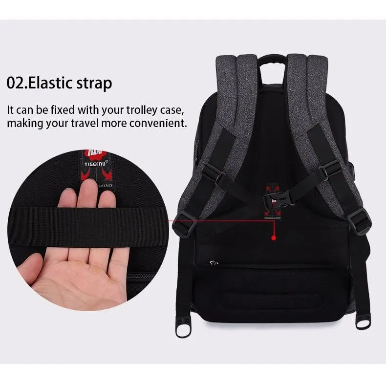 Copy of Backpack USB Charging & Anti-Theft <br> Oxford