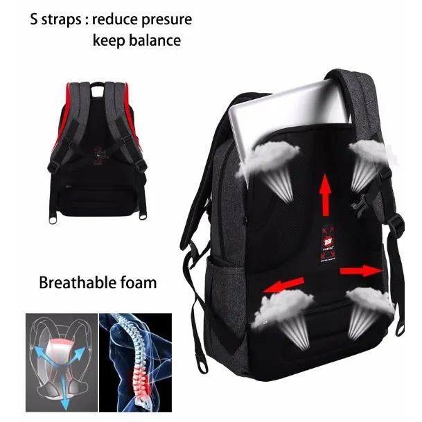 Copy of Backpack USB Charging & Anti-Theft <br> Oxford