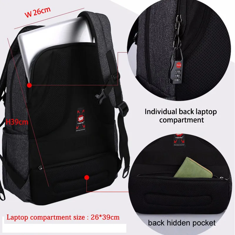 Copy of Backpack USB Charging & Anti-Theft <br> Oxford