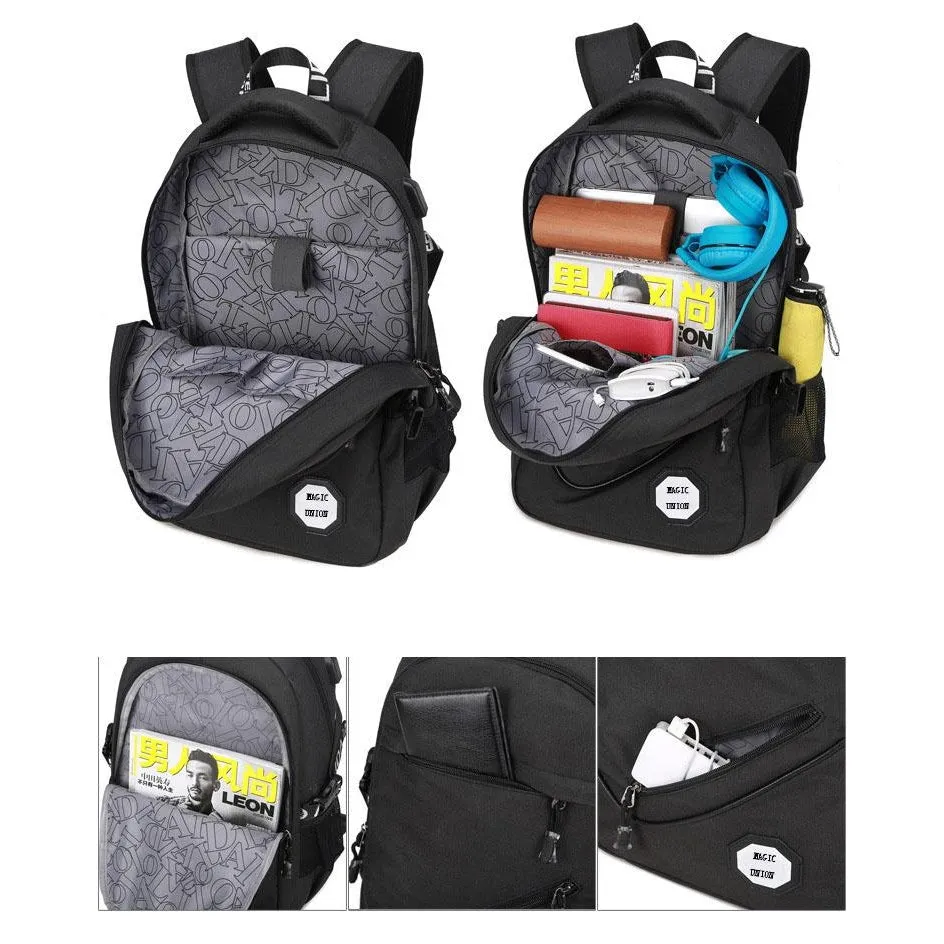 Copy of Backpack USB Charging & Business<br>Oxford